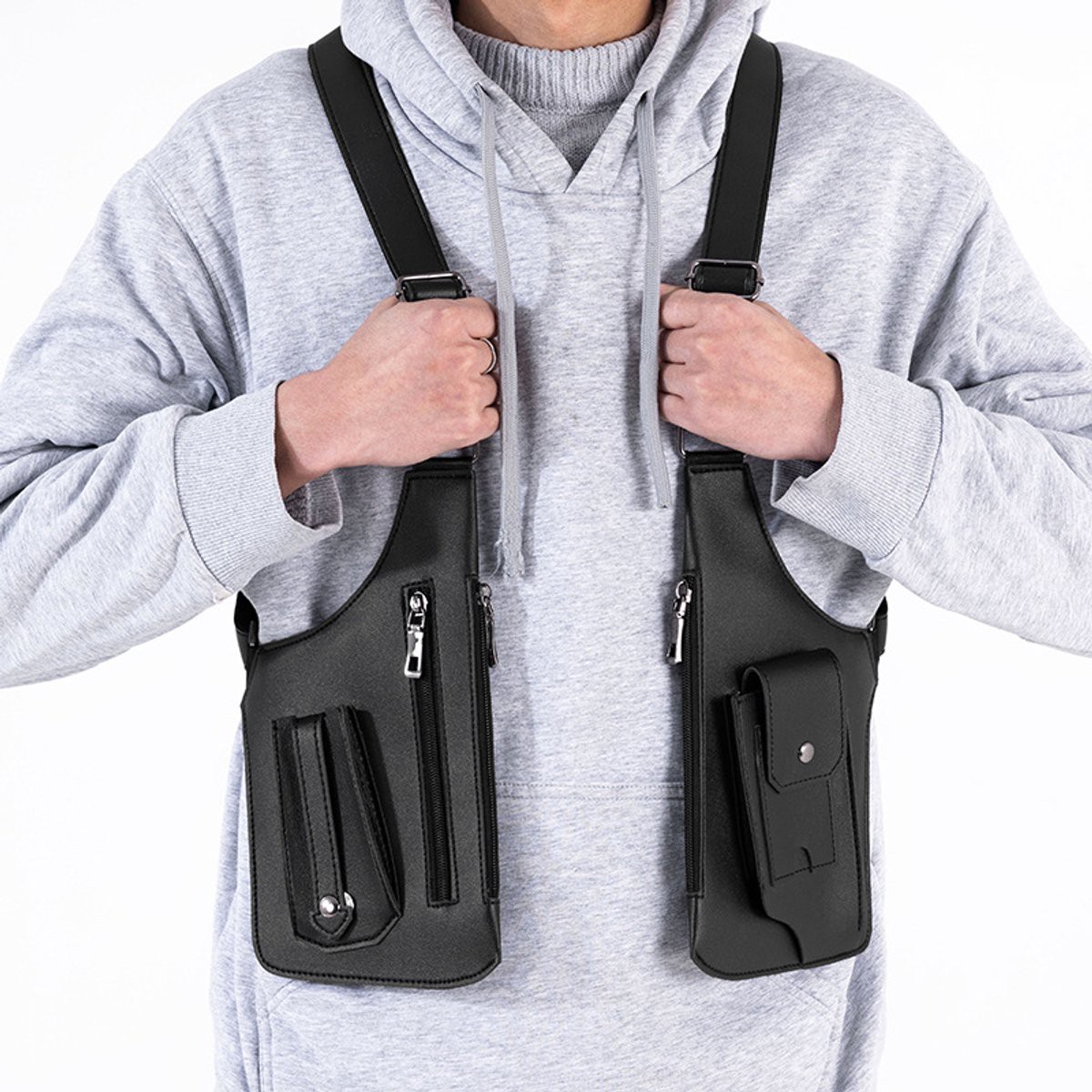 Men - Schouder oksel tas